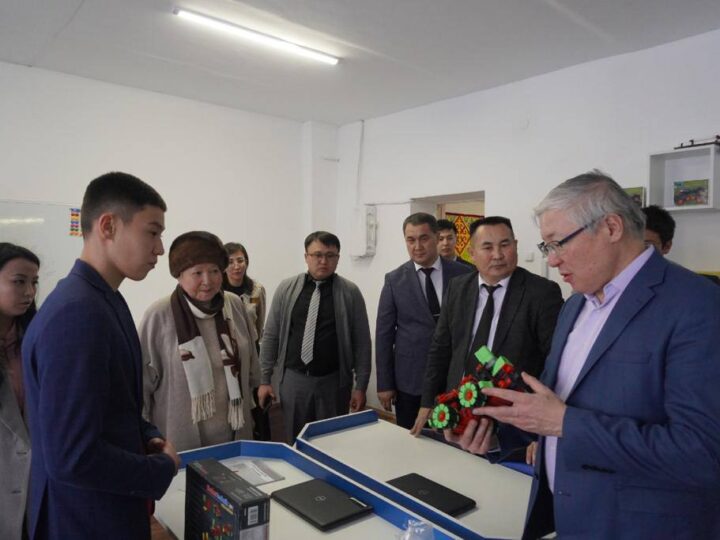 Берік Әбдіғалиұлы Ұлытау ауданына жұмыс сапарымен барды