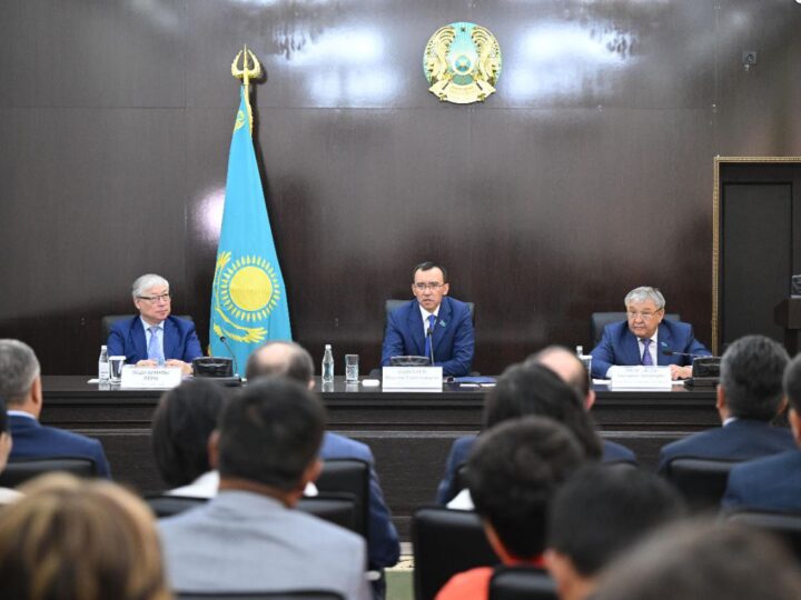 Сенат Спикері Мәулен Әшімбаев жұмыс сапарымен Ұлытау облысына келді