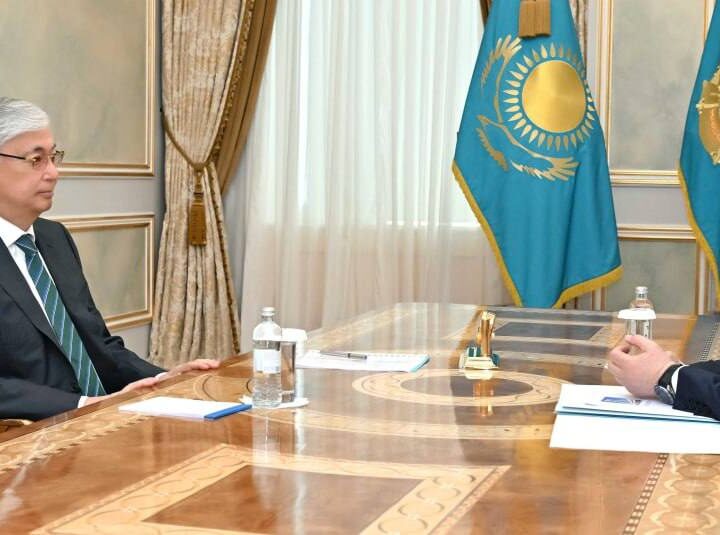 Президент Мәжіліс Төрағасы Ерлан Қошановты қабылдады