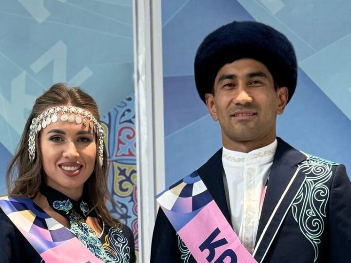 Ту ұстаушыларымыз Асланбек Шымбергенов пен Ольга Сафронова Олимпиаданың ашылу салтанатына дайын