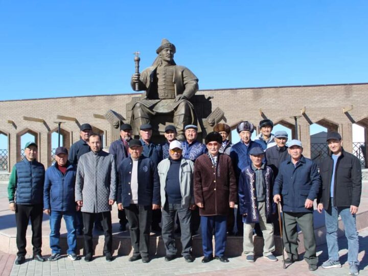 АРДАГЕРЛЕР КЕҢЕСІНІҢ МҮШЕЛЕРІ «ЖОШЫ ХАН» ТАРИХИ-МӘДЕНИ КЕШЕНІНЕ БАРДЫ