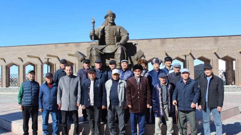 АРДАГЕРЛЕР КЕҢЕСІНІҢ МҮШЕЛЕРІ «ЖОШЫ ХАН» ТАРИХИ-МӘДЕНИ КЕШЕНІНЕ БАРДЫ