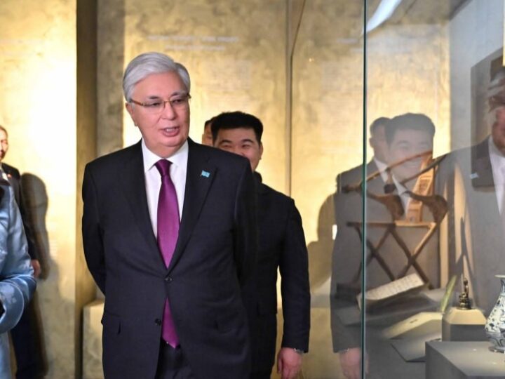 Президент Қасым-Жомарт Тоқаев Шыңғыс хан ұлттық музейіне барды