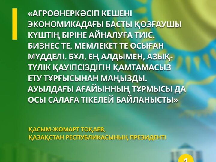 2024 ЖЫЛЫ ҚАЗАҚСТАНДА РЕКОРДТЫҚ 26,7 МЛН ТОННА АСТЫҚ ЖИНАЛДЫ