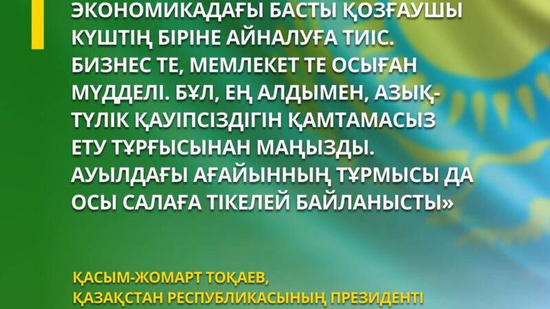 2024 ЖЫЛЫ ҚАЗАҚСТАНДА РЕКОРДТЫҚ 26,7 МЛН ТОННА АСТЫҚ ЖИНАЛДЫ