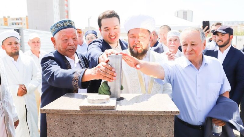 Жезқазғанда мешіт құрылысы басталды