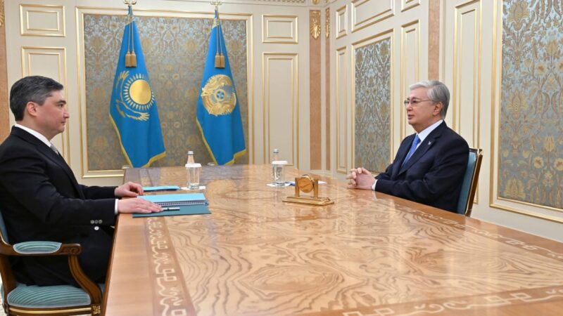 Мемлекет басшысы Премьер-Министр Олжас Бектеновті қабылдады