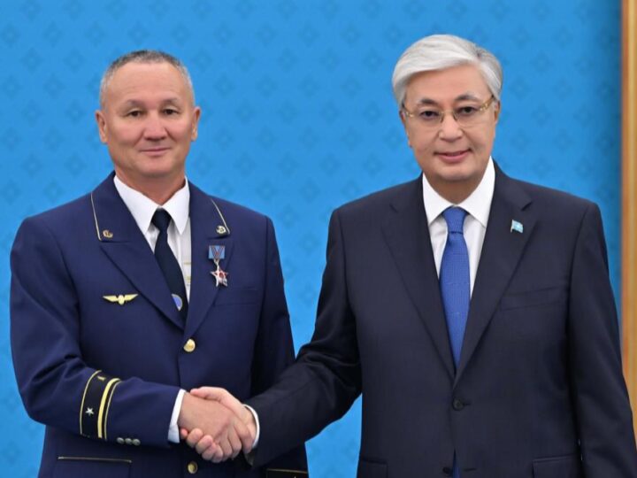 Ұлытау облысының теміржолшысы мемлекеттік наградамен марапатталды
