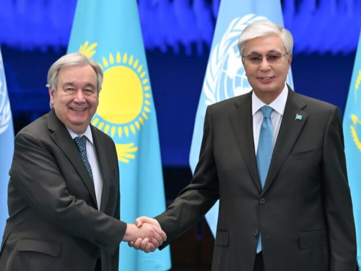 Мемлекет басшысы БҰҰ Бас хатшысы Антониу Гутерришпен келіссөз жүргізді
