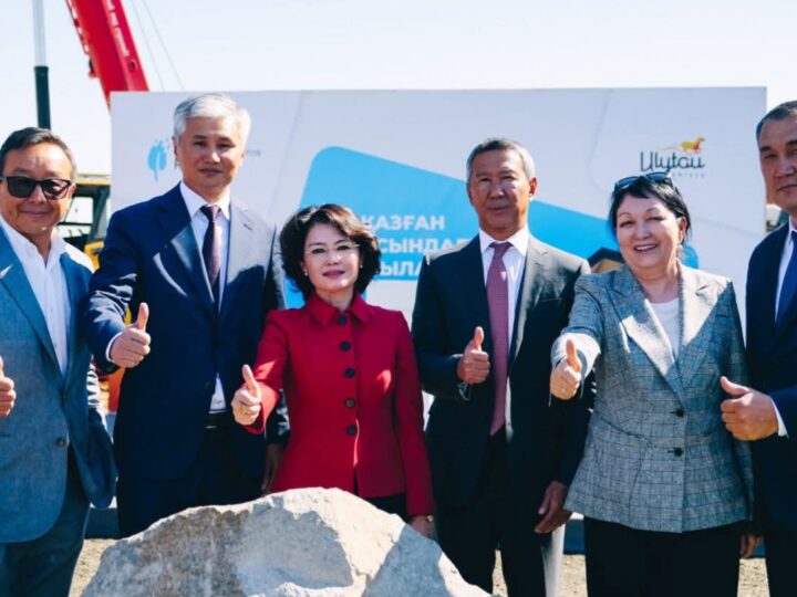 Ұлытау облысында заманауи Оқушылар сарайының қазығы қағылды