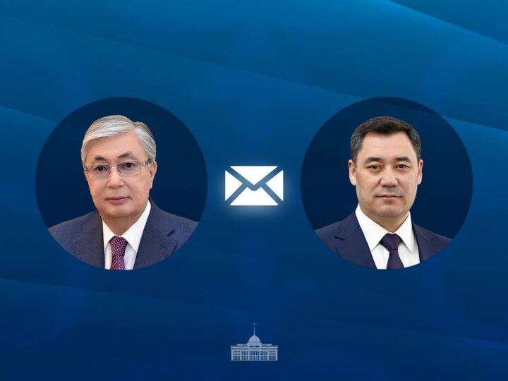 Қасым-Жомарт Тоқаев Қырғызстан Президентіне құттықтау жеделхатын жолдады