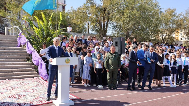 Ұлытау облысында 4150 бүлдіршін мектеп табалдырығын аттады
