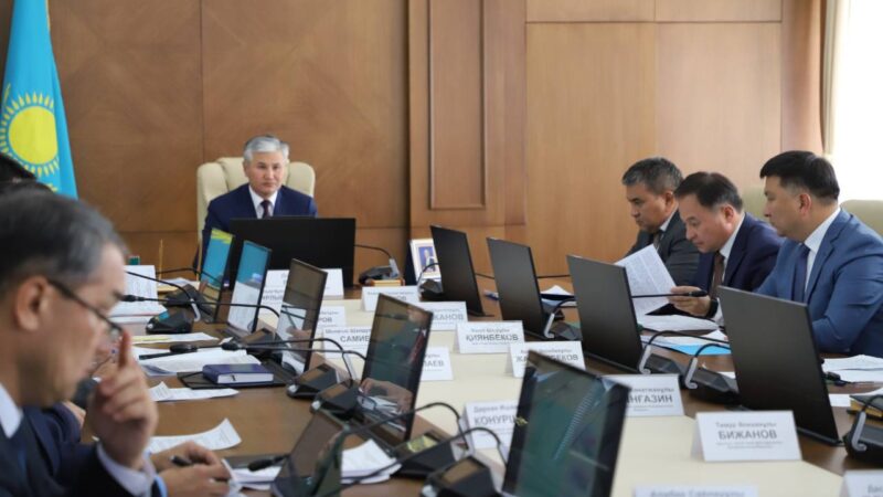 Ұлытау облысы әкімінің төрағалығымен төтенше жағдайлардың алдын алу және жою жөніндегі комиссия отырысы өтті