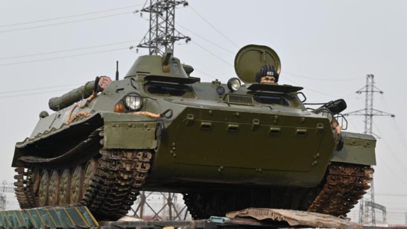 Хабарландыру: Бірқатар облыс аумағынан  әскери техника жүріп өтеді