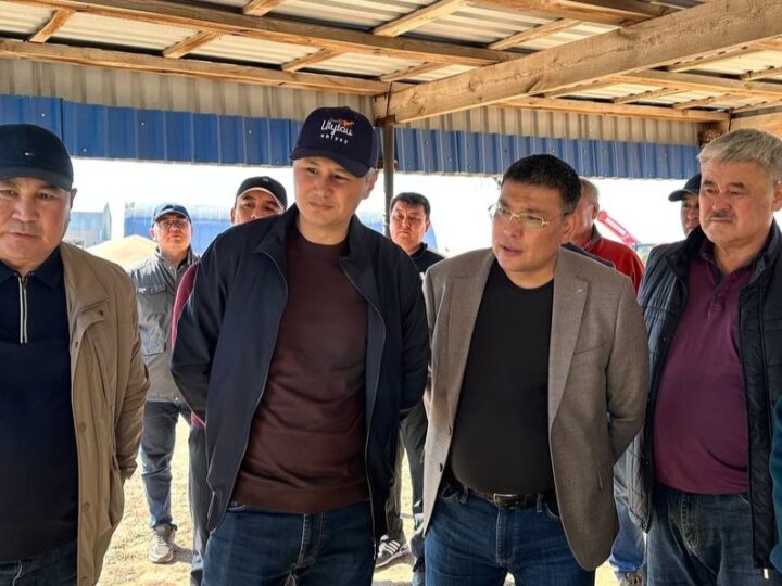 Ұлытау облысының әкімі Дастан Рыспеков Ұлытау ауданында жұмыс сапарымен болды