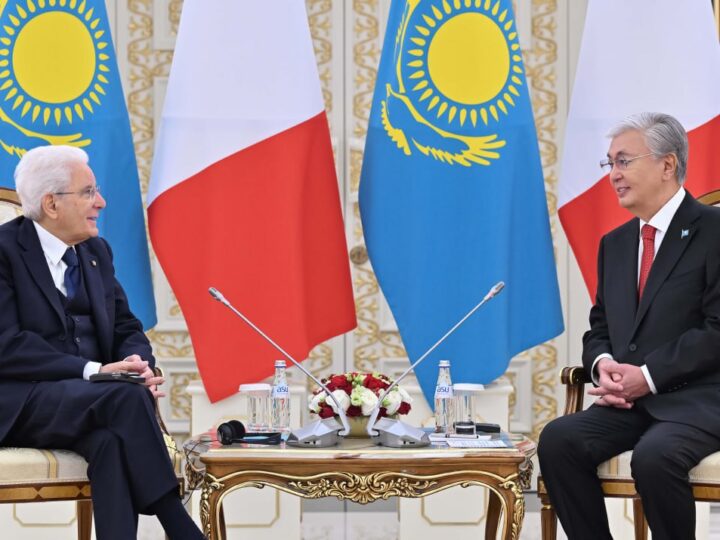 Қасым-Жомарт Тоқаев пен Серджо Маттарелла келіссөз жүргізді