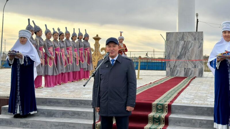 «Қазақ елі» стелласы ашылды