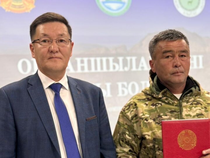 Орманшылар – марапат төрінде