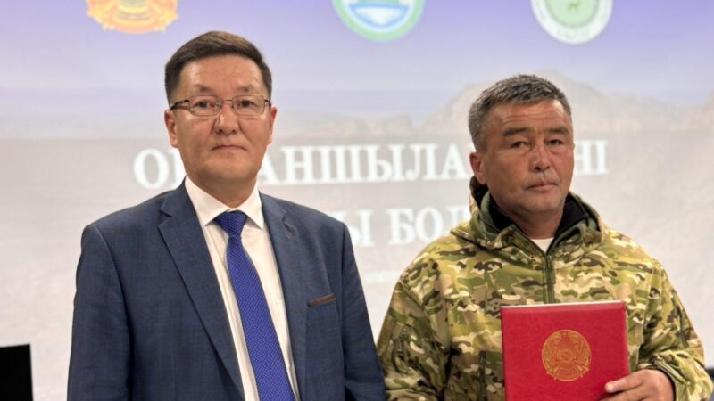 Орманшылар – марапат төрінде