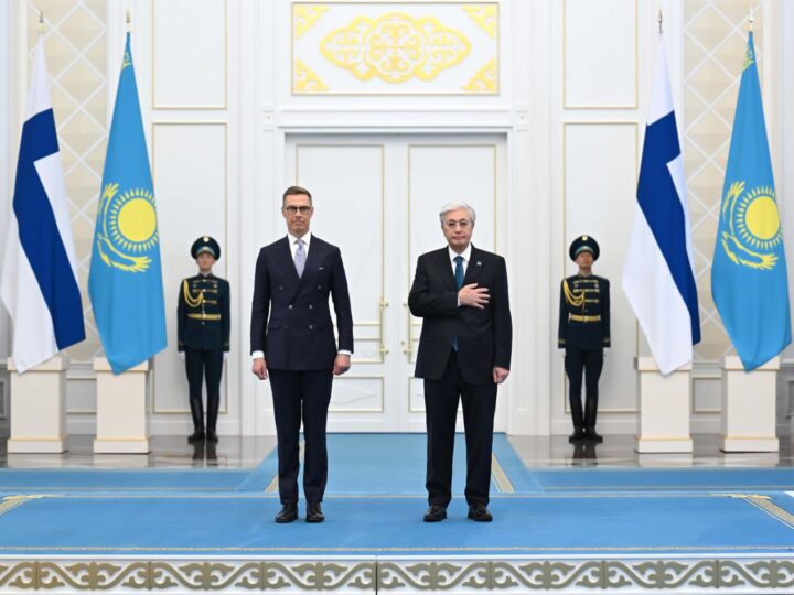 «Ақорда» резиденциясында Финляндия Президентін қарсы алу рәсімі өтті
