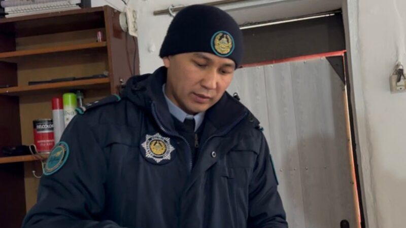 Ауыл тыныштығын күзеткен инспектор: Қорғасын ауылының учаскелік полицейі Айдос Сартаевтың бір күні