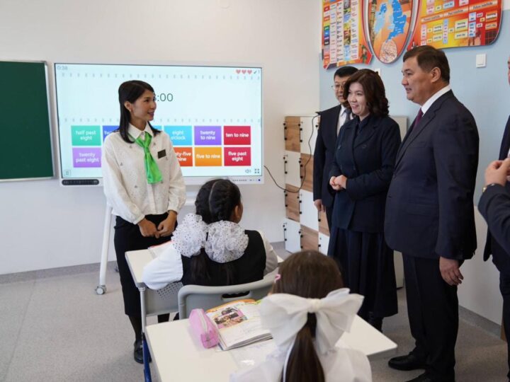 Қызылорда облысында оныншы «Келешек мектебі» ашылды – Оқу-ағарту министрі Жұлдыз Сүлейменова өңірге жұмыс сапарымен барды