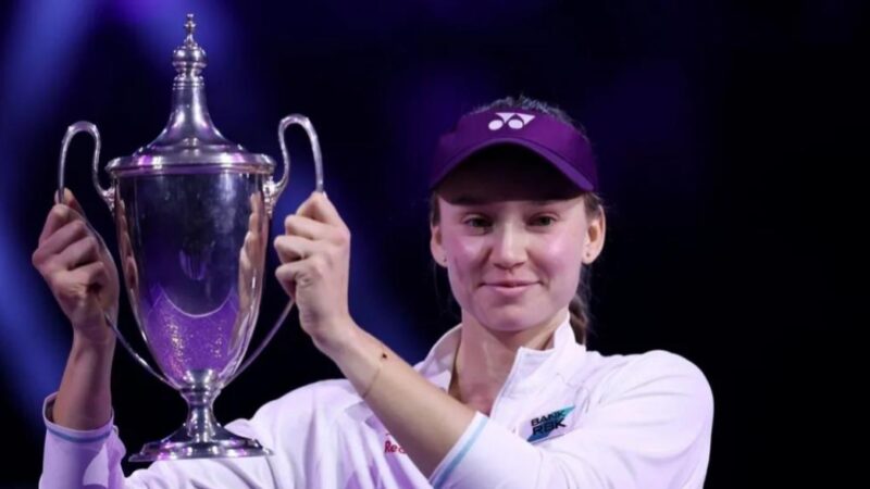 Президент Қасым-Жомарт Тоқаев теннисші Елена Рыбакинаны Эр-Риядта өткен WTA қорытынды турниріндегі жеңісімен құттықтады