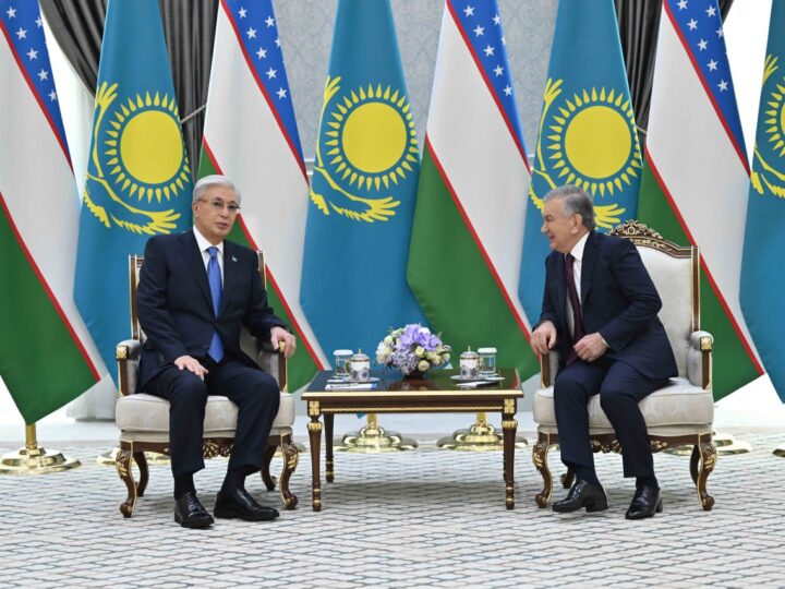 Мемлекет басшысы Өзбекстан Президенті Шавкат Мирзиёевпен келіссөз жүргізді