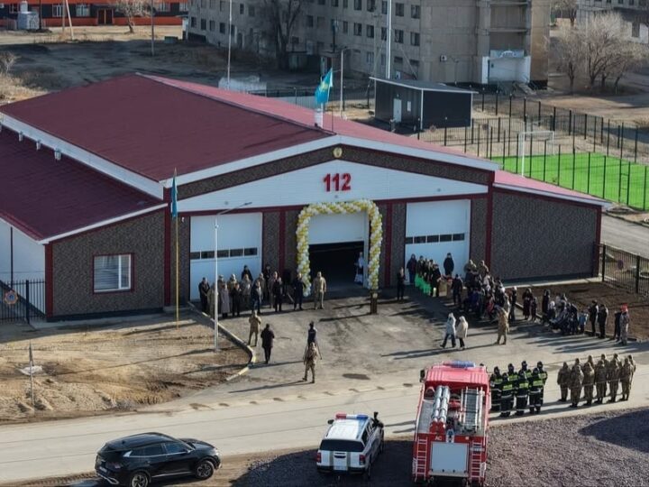 Ұлытау облысында жаңа өрт сөндіру бөлімі ашылды