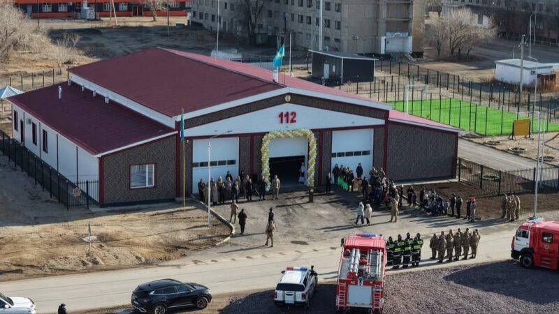 Ұлытау облысында жаңа өрт сөндіру бөлімі ашылды