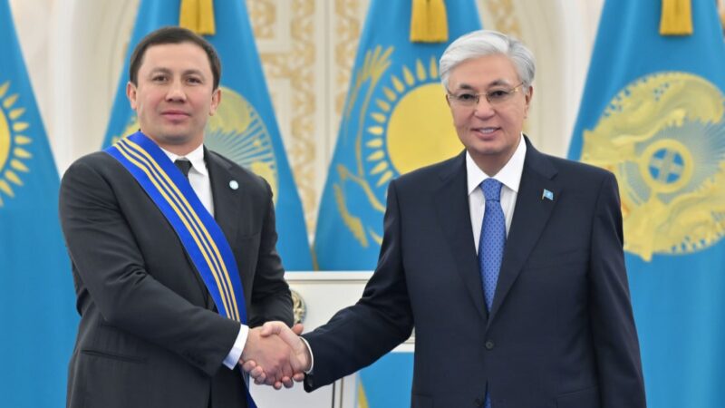 Мемлекет басшысы World Boxing президенті Геннадий Головкинді қабылдады