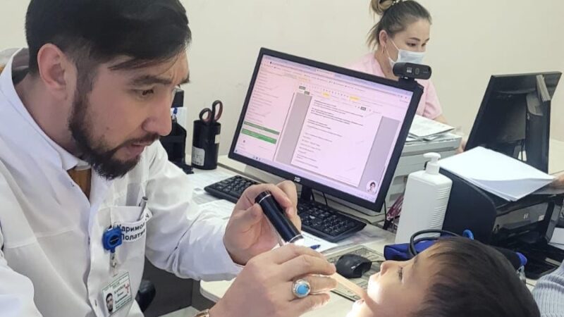 Ашық есік күні: Тұрғындарға медициналық кеңес берілді