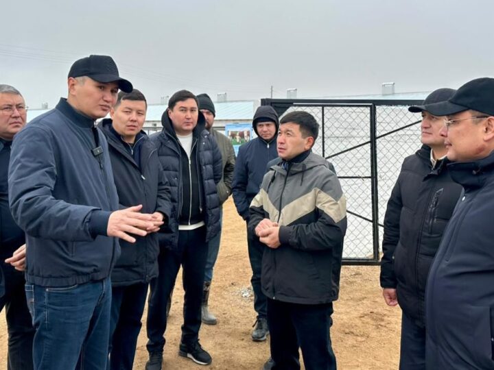 Ұлытау облысының әкімі Дастан Рыспеков Жаңаарқа ауданына жұмыс сапарымен келді
