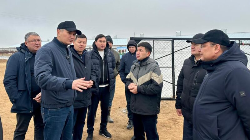 Ұлытау облысының әкімі Дастан Рыспеков Жаңаарқа ауданына жұмыс сапарымен келді