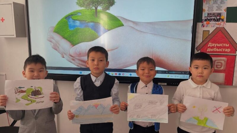 «Таза Қазақстан» бағдарламасы аясында Ұлытау облысында экологиялық іс-шаралар өтті