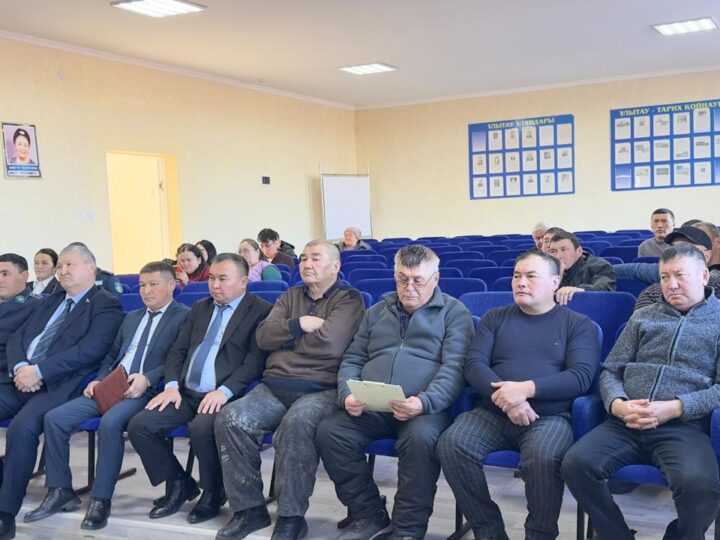 Ауылдың дамуы – бірлескен істің нәтижесі