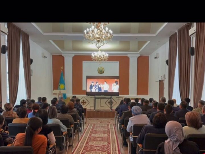 Ұлытау ауданында әлеуметтік дерттердің алдын алуға бағытталған тәрбиелік бейнефильмнің ресми көрсетілімі өтті