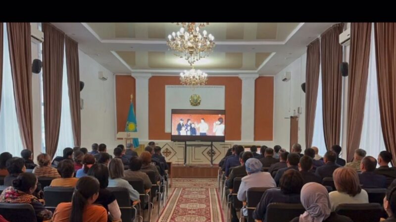 Ұлытау ауданында әлеуметтік дерттердің алдын алуға бағытталған тәрбиелік бейнефильмнің ресми көрсетілімі өтті