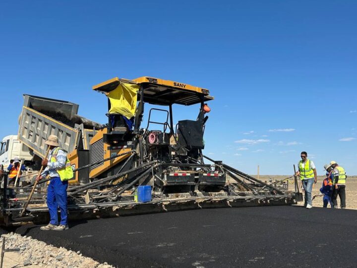 «Жезқазған-Қызылорда» бағытындағы жолдың төрттен бір бөлігі аяқталды