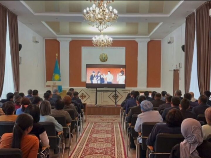 Ұлытау ауданында әлеуметтік дерттердің алдын алуға бағытталған тәрбиелік бейнефильмнің ресми көрсетілімі өтті