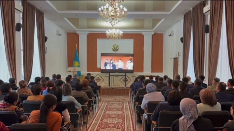 Ұлытау ауданында әлеуметтік дерттердің алдын алуға бағытталған тәрбиелік бейнефильмнің ресми көрсетілімі өтті