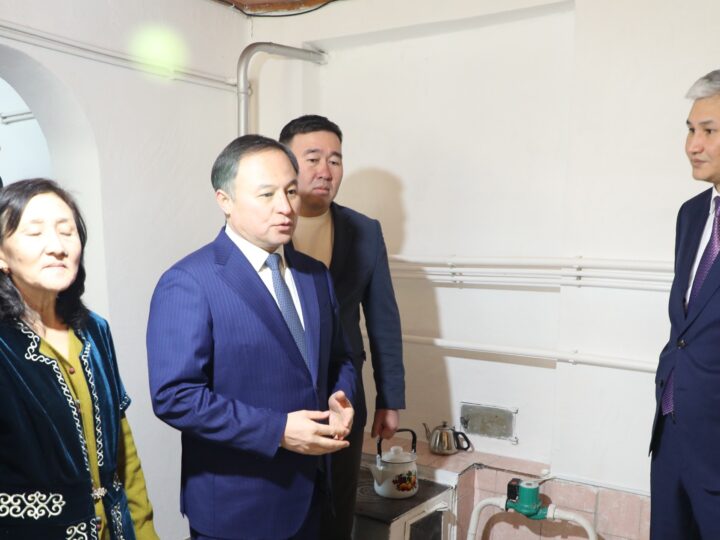 Ұлытау облысындағы бір ауыл толықтай газға қосылып, таза ауыз сумен қамтылды