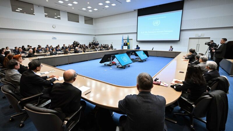 Президент Алматыда БҰҰ университетінің өңірлік филиалын құруды ұсынды