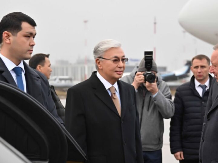 Мемлекет басшысы Қасым-Жомарт Тоқаев Санкт-Петербург қаласына барды