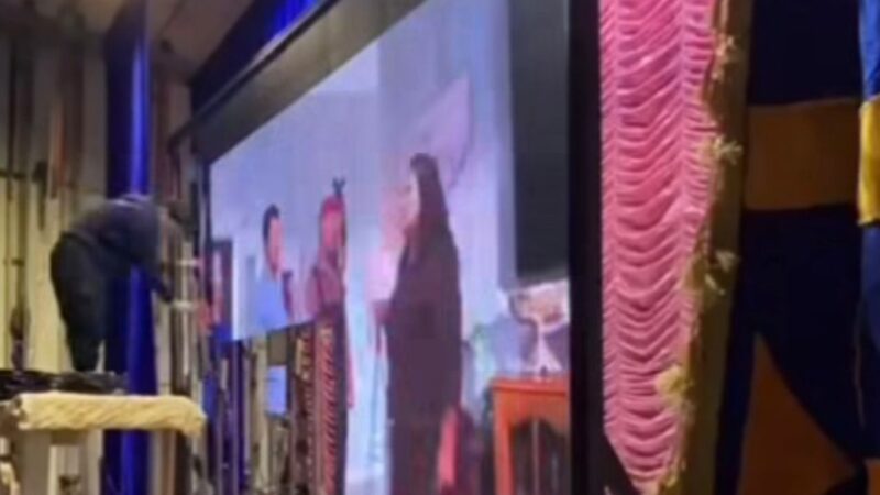 Байқоңыр ауылы клуб үйіне заманауи LED экран орнатылды