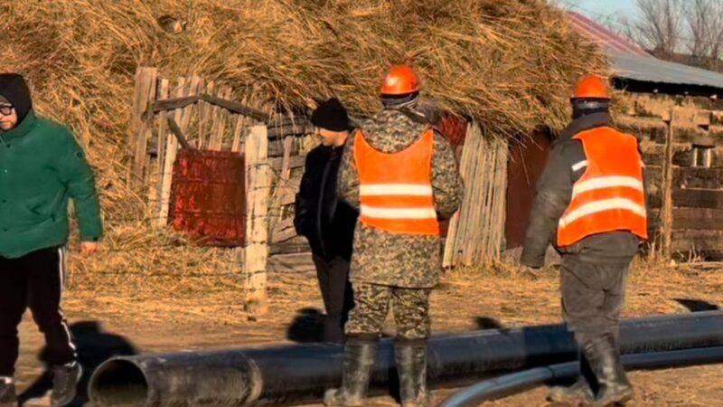 Жаңаарқада ауызсу инфрақұрылымын тарту жұмыстары жалғасып жатыр