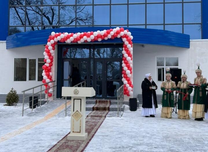 Жаңа спорт кешені пайдалануға берілді