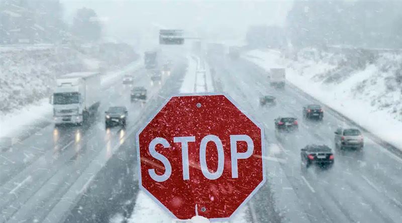 Ұлытау облысында көлік қозғалысына шектеу қою туралы