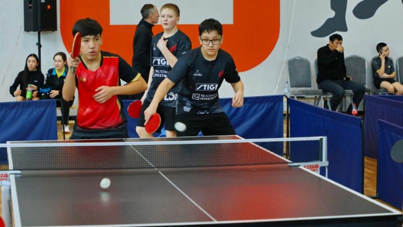 Ұлытау облысында үстел теннисінен республикалық чемпионат басталды