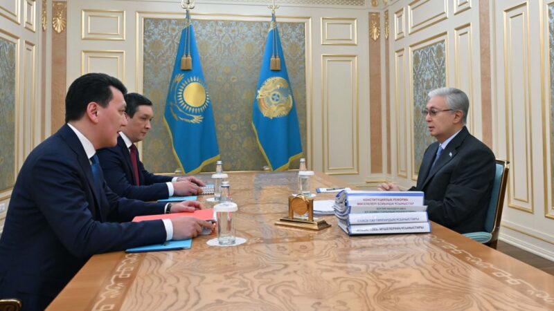 Мемлекет басшысы конституциялық реформаға қатысты түсіп жатқан ұсыныстармен танысты